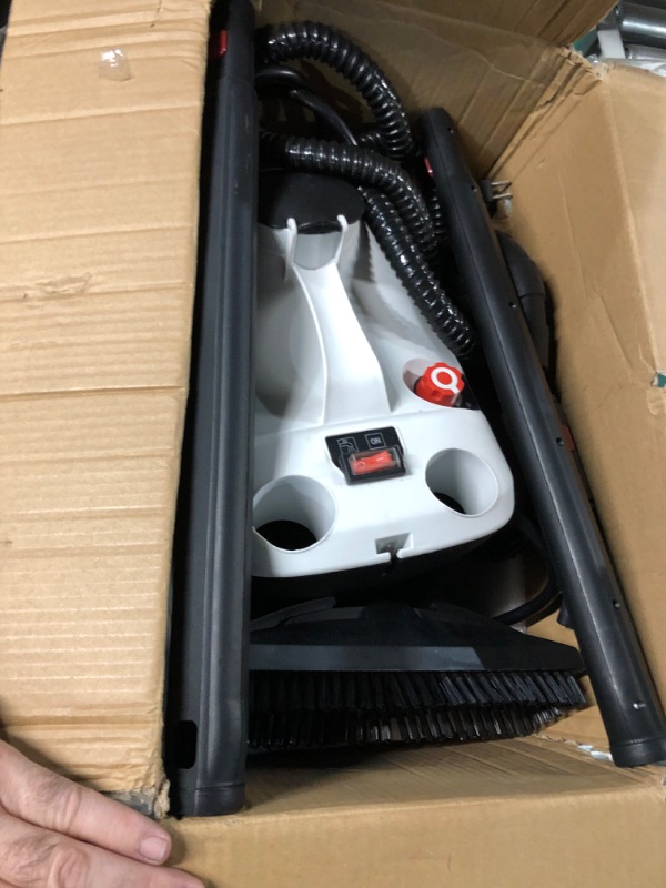 Photo 4 of ***non functional*** non returnable***KeLDE Multi-Purpose Steam Cleaner, Heavy-Duty Power Steamer for Home Use Tiles, Grout, Floors, Wallpaper, Carpet, Garment, Windows ,Steam Cleaning Disinfection with 10 Accessories, 60S Fast Heat