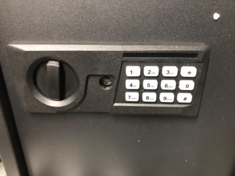 Photo 3 of *** safe is locked keys may be inside sold as is nonreturnable******Amazon Basics Steel Home Security Safe with Programmable Keypad - 1.52 Cubic Feet, , C Keypad Lock
