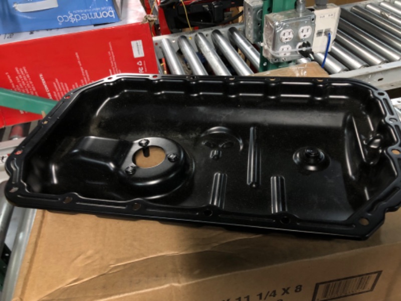 Photo 2 of A-Premium Lower Engine Oil Pan Sump with Drain Plug Compatible with Audi A4 Quattro, A5 (Quattro), A6 (Quattro), A7 (Quattro), A8 (Quattro), Q5 Q7