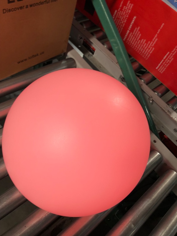 Photo 1 of LOFTEK LED Dimmable Floating Pool Lights Ball, 12-inch Cordless Night Light with Remote, 16 RGB Colors & 4 Modes, Rechargeable & Waterproof, Perfect for Indoor/Outdoor, Pool, Exhibition Decor, 1-Pack