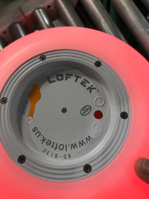 Photo 1 of LOFTEK LED Dimmable Floating Pool Lights Ball, 12-inch Cordless Night Light with Remote, 16 RGB Colors & 4 Modes, Rechargeable & Waterproof, Perfect for Indoor/Outdoor, Pool, Exhibition Decor, 1-Pack