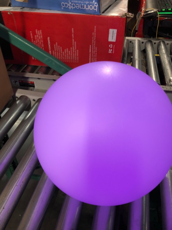 Photo 1 of LOFTEK LED Dimmable Floating Pool Lights Ball, 12-inch Cordless Night Light with Remote, 16 RGB Colors & 4 Modes, Rechargeable & Waterproof, Perfect for Indoor/Outdoor, Pool, Exhibition Decor, 1-Pack