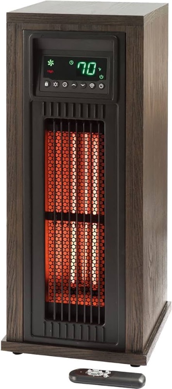 Photo 1 of Lifesmart 23-in. 3-Quartz Infrared Tower Heater