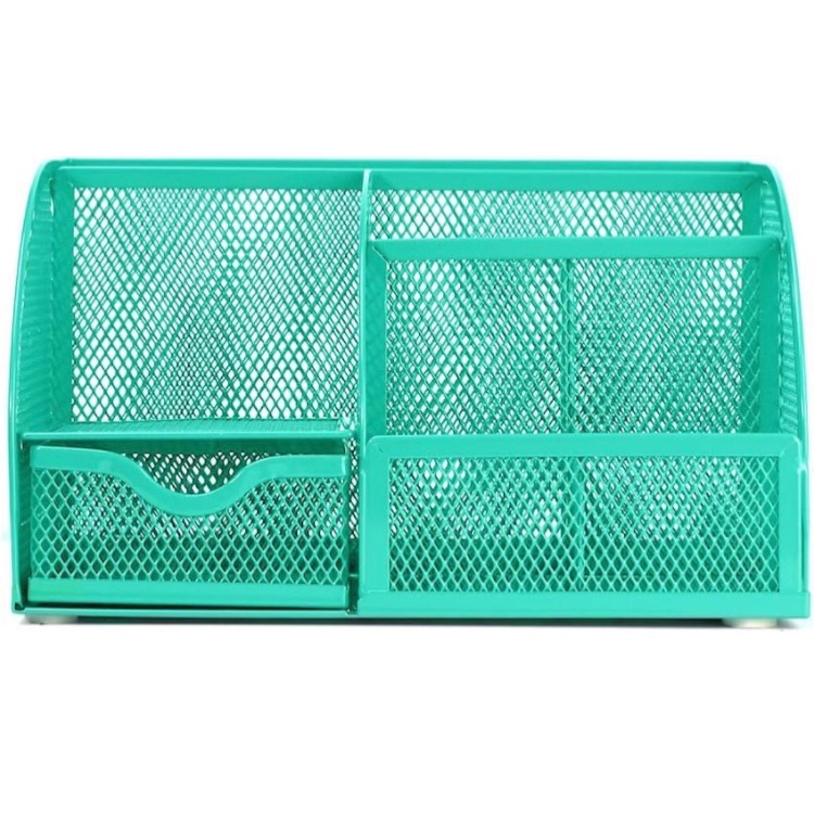 Photo 1 of Jaugufiy Metal Mesh Stationery Organizer 