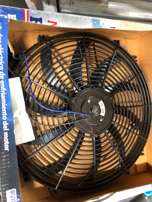 Photo 2 of Flex-a-lite Flex-Wave LoBoy Electric Fan (Puller), 16" (238)