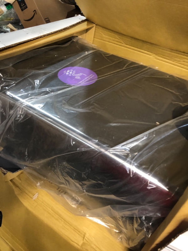 Photo 1 of Simplehuman 50 Liter / 13.0 Gallon Rectangular Kitchen Step Trash Can, Brushed Stainless Steel 50 Liter Rectangular Step Trash Can