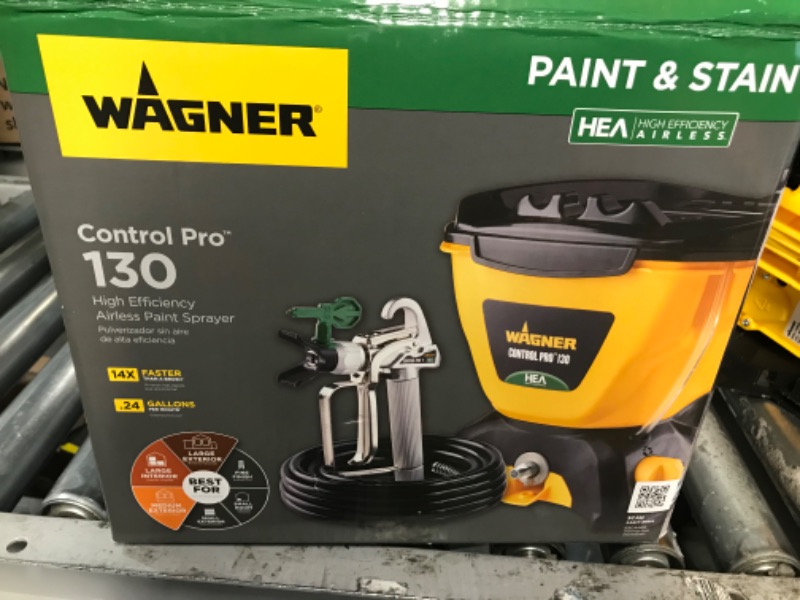 Photo 1 of **USED, TURNS ON, UNABLE TO FURTHER TEST** Wagner Control Pro 130 Electric Stationary Airless Paint Sprayer