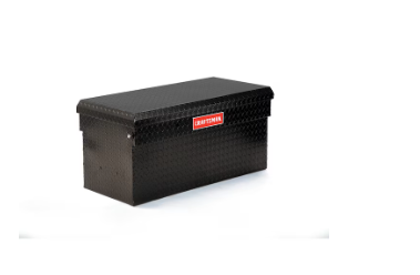 Photo 1 of **DENTED, CAN'T OPEN** CRAFTSMAN 40.86-in x 19.57-in x 19.2-in Matte Black Aluminum Chest Truck Tool Box