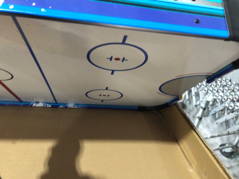 Photo 5 of **PARTS ONLY DOES NOT FUNCTION**
Hyner 48" Air Hockey Game Table, Powered Ice Hockey Game Table 