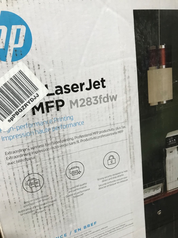 Photo 6 of HP Color LaserJet Pro M283fdw Wireless All-in-One Laser Printer, Remote Mobile Print,