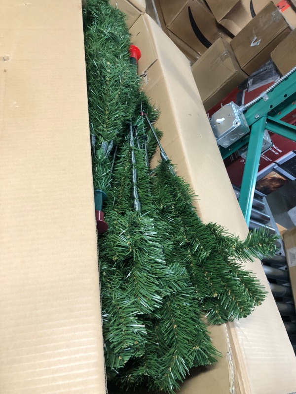 Photo 2 of National Tree Company Artificial Christmas Tree, North Valley Spruce, Includes Stand, 6.5 Feet 