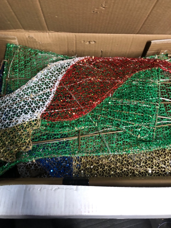 Photo 1 of * used * damaged * sold for parts/repair *
Christmas Nativity Set - 6 ft Lighted Outdoor Nativity Scene - Religious Scene for Indoor or Outdoor Christmas Decorations -