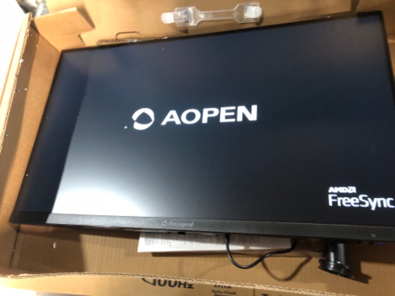 Photo 5 of AOPEN 24SA2Y Hbi 23.8" Full HD (1920 x 1080) Zero-Frame Gaming Office Monitor | AMD FreeSync Technology | Ultra-Thin Stylish Design | 100Hz | 