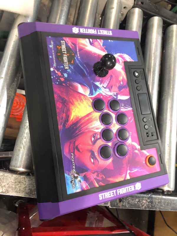 Photo 4 of **SEE NOTES/NON-REFUNDABLE FOR PARTS**
HORI PlayStation 5 Fighting Stick Alpha (Street Fighter 6 Edition) - Tournament Grade Fightstick for PS5, PS4, PC - Officially Licensed by Sony