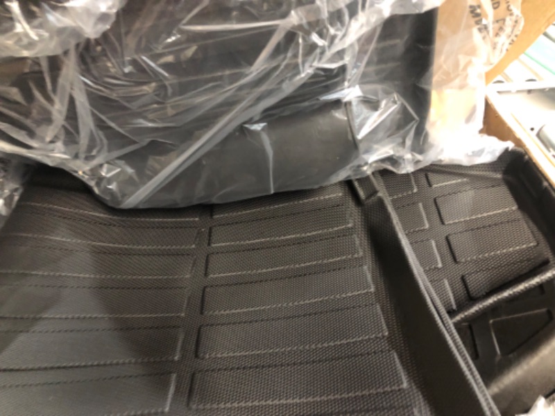 Photo 1 of KELCSEECS All Weather Floor Mats& Cargo Liner Full Set Custom for 2024 2023 2022 Hyundai Tucson Car Mats Automotive Cargo Mat Floor Liners 