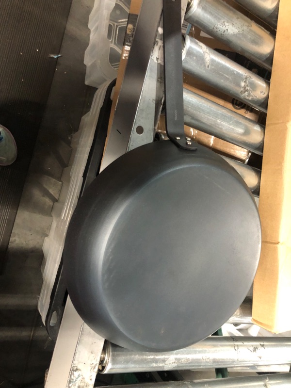 Photo 4 of **DIRTY** Merten & Storck Pre-Seasoned Carbon Steel Induction 12" Frying Pan Skillet, Oven Safe, Black