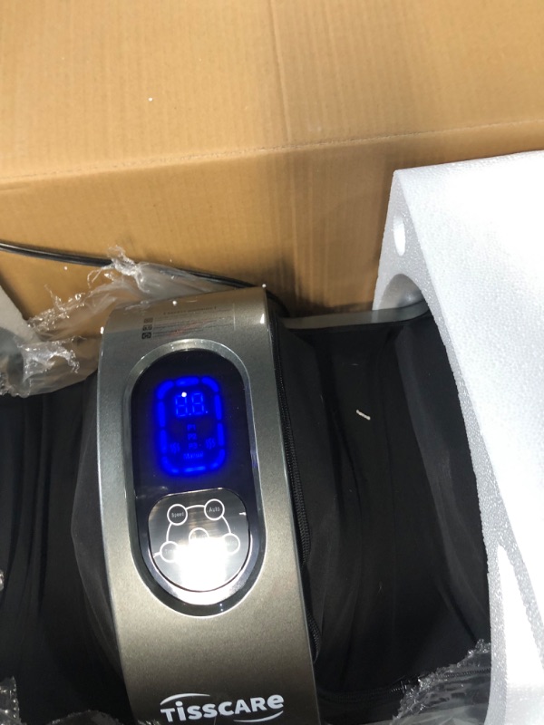 Photo 2 of **SEE NOTES/NON-REFUNDABLE FOR PARTS**
TISSCARE Shiatsu Massage Foot Massager Machine - Improves Blood Flow Circulation, Deep 