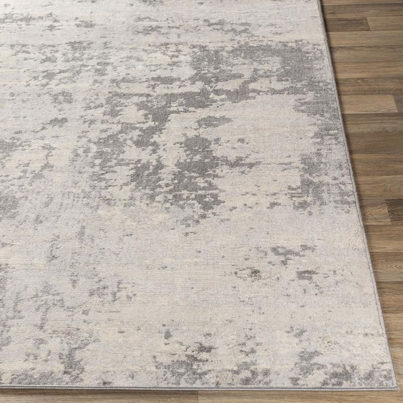 Photo 1 of  Area Rug 6'7" x 9'6", 6 ft 7x 9 ft 6 in, Silver Gray