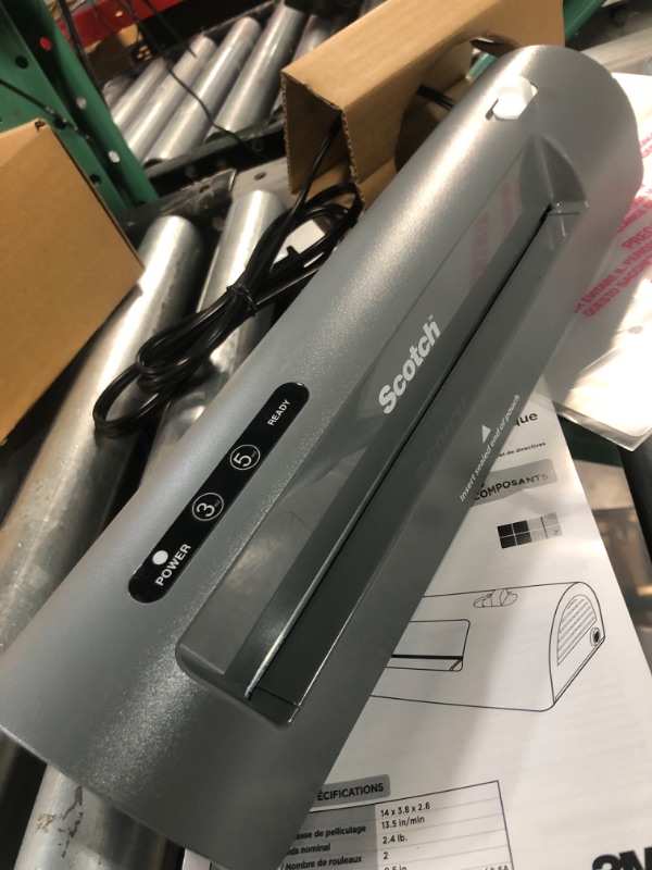 Photo 4 of *UNTESED**  Scotch Thermal Laminator TL901X