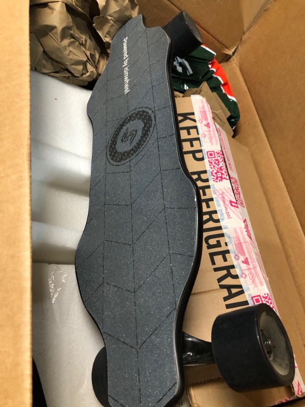 Photo 2 of **MISSING CHARGER**
 isinwheel Electric Skateboard with Remote, 