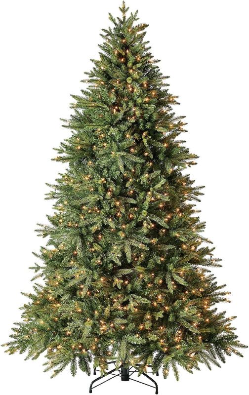 Photo 1 of (Used) GE 7.5-ft Colorado Spruce Pre-lit Artificial Christmas Tree with LED Lights
