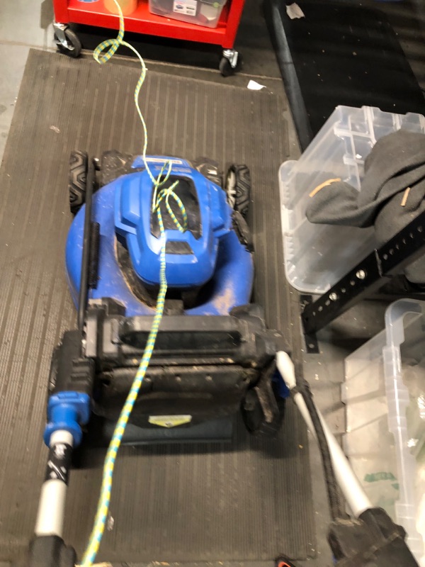 Photo 2 of ***HEAVILY USED AND DIRTY - MISSING CHARGER - SEE COMMENTS***
Kobalt 2x24 48-volt 20-in Cordless Self-propelled 5 Ah