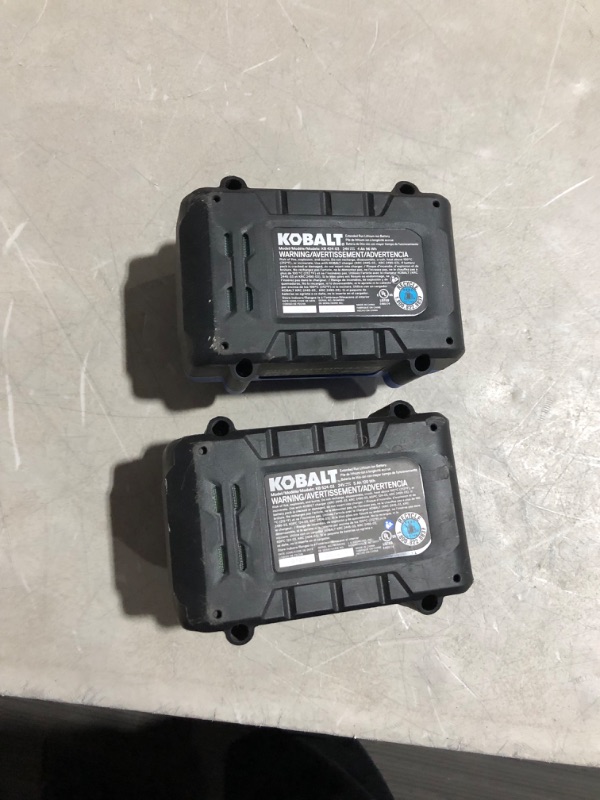 Photo 10 of ***HEAVILY USED AND DIRTY - MISSING CHARGER - SEE COMMENTS***
Kobalt 2x24 48-volt 20-in Cordless Self-propelled 5 Ah