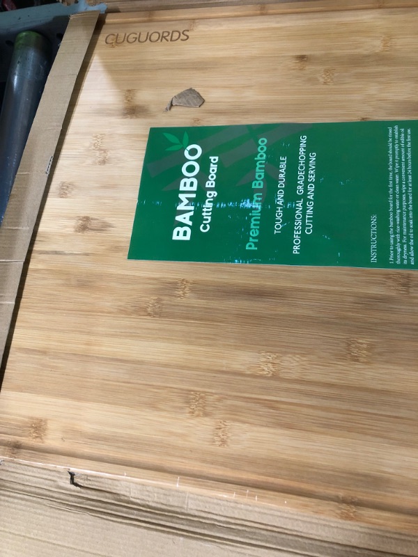 Photo 4 of ***USED***
Extra Large Cutting Boards For Kitchen 30 X 20, Butcher Block Cutting Board With Juice Groove