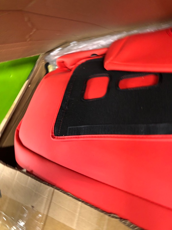 Photo 2 of LOZUZ Seat Covers for Tesla Model Y Seat Covers 2023-2020 Car Interior Cover Red Nappa 