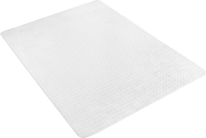 Photo 1 of Kuyal Office Chair Mat for Carpets,Transparent Thick and Sturdy Highly Premium Quality Floor  (30" X 48" with Lip)