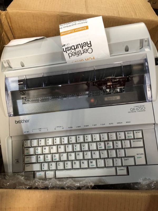 Photo 2 of Brother GX-6750 Daisy Wheel Electric Typewriter