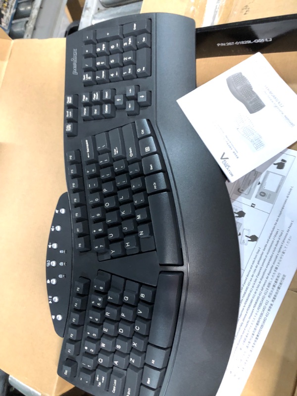 Photo 2 of Perixx Periboard-612 Wireless Ergonomic Split Keyboard with Dual Mode 2.4G and Bluetooth 