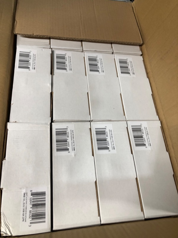 Photo 1 of Sunco Lighting 24 Pack 6 Inch Ultra Thin LED Recessed Ceiling Lights Slim, 6000K Daylight 