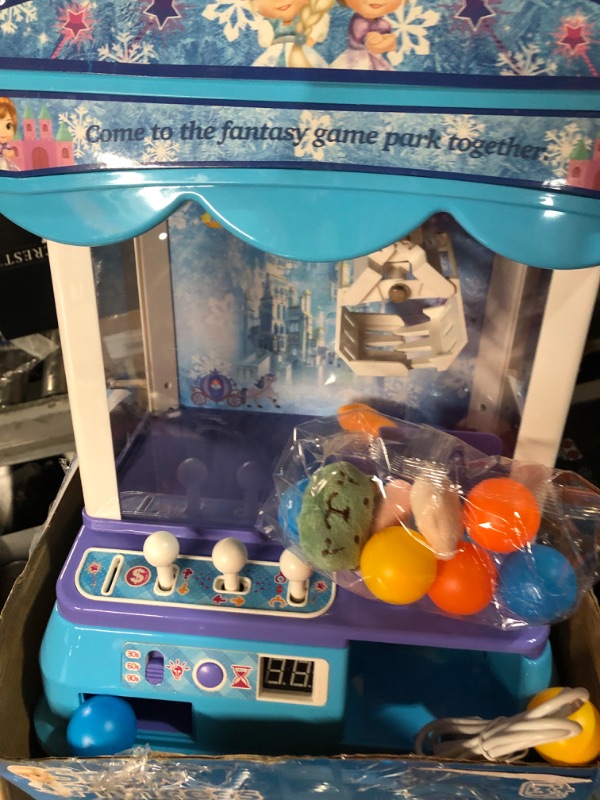 Photo 1 of Claw Machine, Large Claw Machine for Kids, Frozen Princess Toys for Girls Age 3+, 3 4 5 6 7 