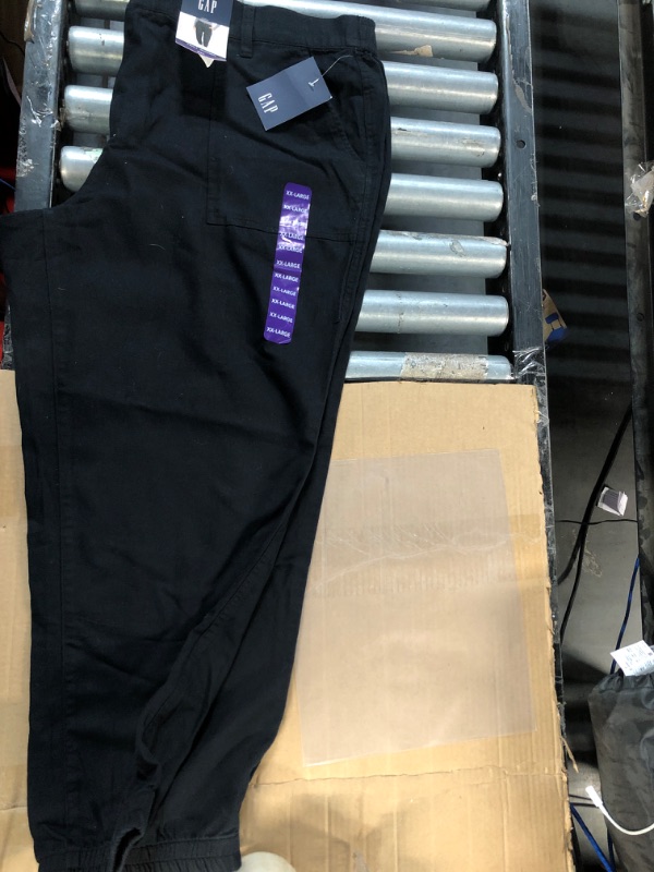 Photo 2 of GAP TWILL JOGGER XX-L BLACK 