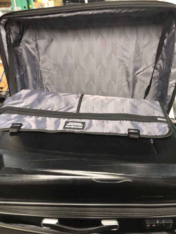 Photo 6 of Samsonite Winfield 3 DLX Hardside Expandable Luggage with Spinners, BLACK (20/25/28)