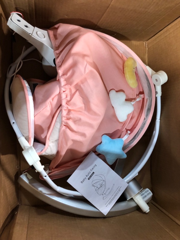 Photo 2 of Baby Swing for Infants Pink