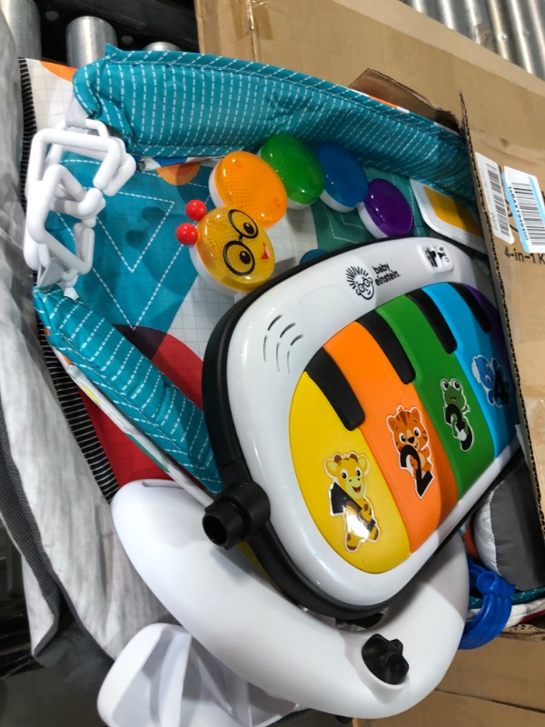 Photo 1 of (MISSING PARTS) Baby Einstein 4-in-1 Kickin' Tunes Music and Language Play Gym and Piano Tummy Time Activity Mat