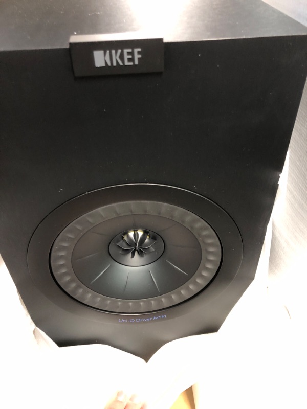 Photo 1 of KEF Q350 Bookshelf Speakers (Pair, Black) & Q150B Q150 Bookshelf Speakers (Pair, Black) 