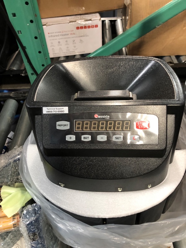 Photo 4 of Cassida C200CAD Canadian Coin Counter/Sorter/Roller