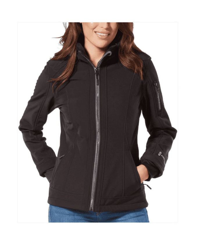 Photo 1 of Free Country Women's Super Softshell Jacket with Faux Fur Inner Lining