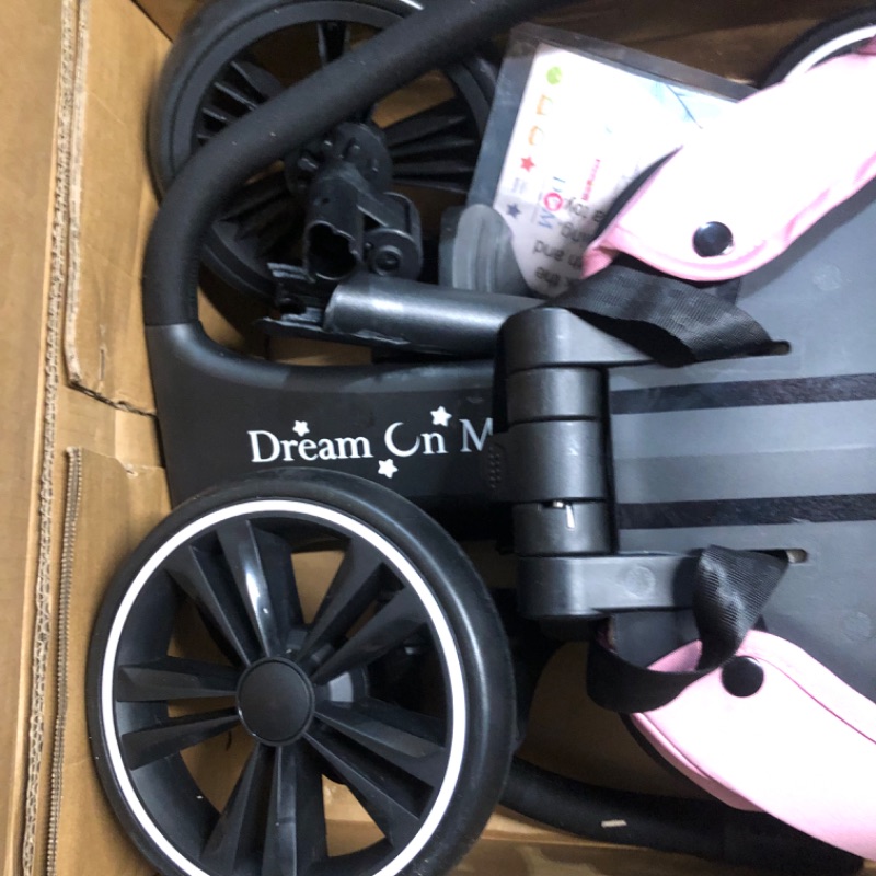 Photo 5 of READ NOTES NON REFUNDABLE PARTS ONLY 
Dream On Me Coast Rider Umbrella Stroller Pink