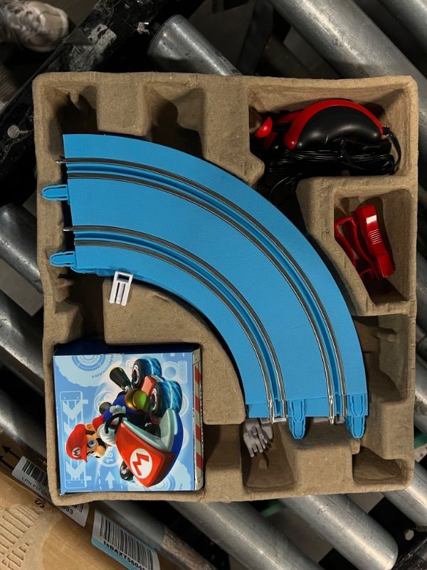 Photo 5 of Carrera First Nintendo Mario Kart Slot Car Race Track