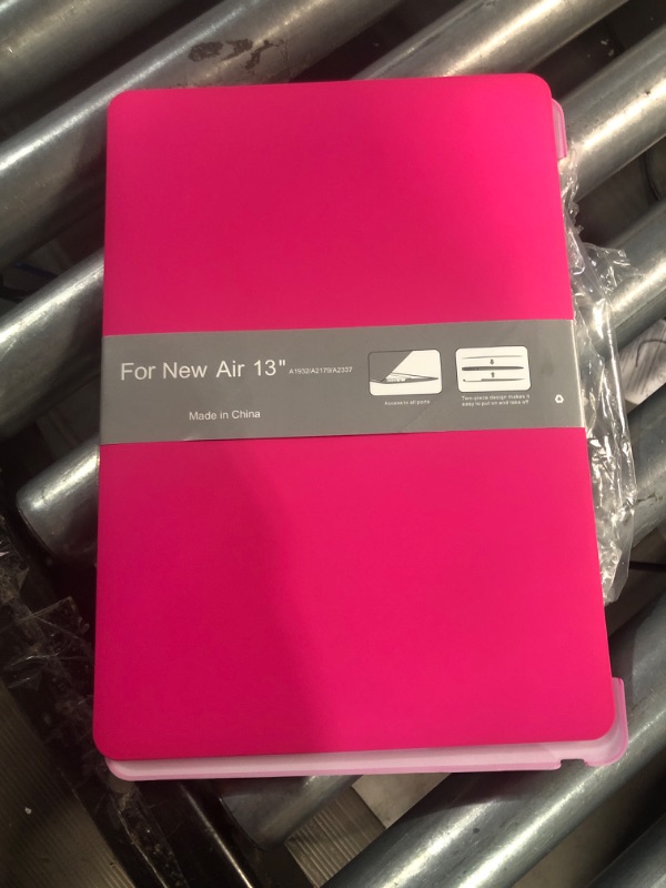 Photo 2 of case for MacBook New Air 13 Inch  (Hot Pink)