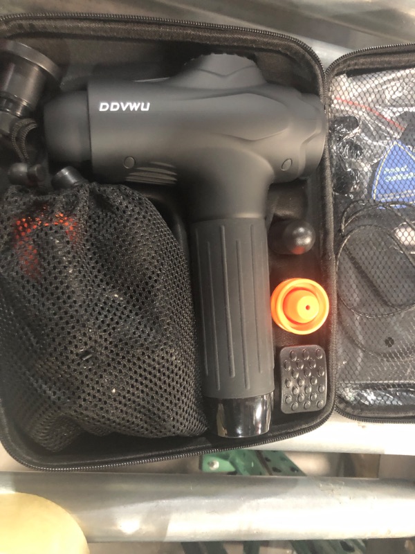 Photo 2 of ****NON REFUNDABLE NO RETURNS SOLD AS IS***
**PARTS ONLY**DACORM Massage Gun, Percussion Muscle Massage Gun for Athletes, Handheld Deep Tissue Massager, Super Quiet Portable Electric Sport Massager of Y8 Pro Max. (Carbon-15 Heads)