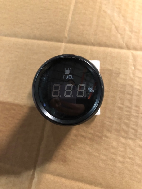 Photo 3 of 52MM Digital Fuel Gauge 240-33ohm Fuel Gauge for Boat Marine