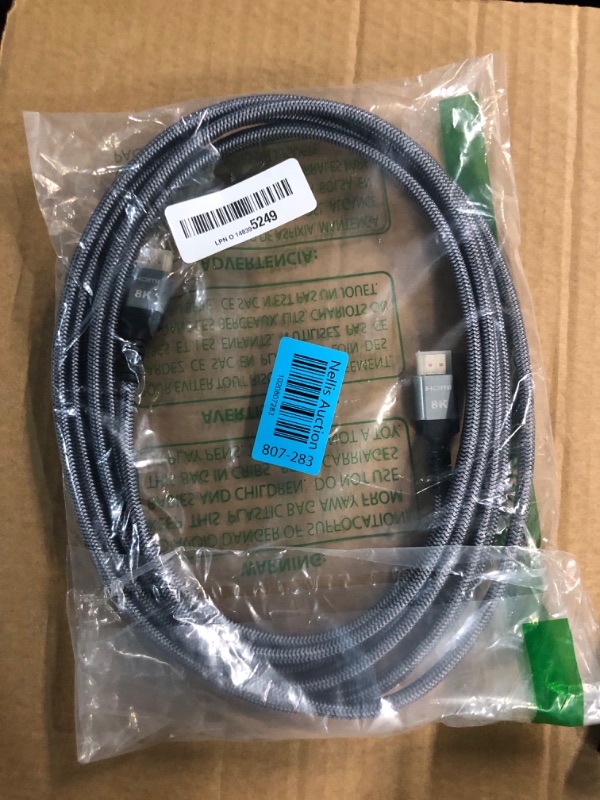 Photo 2 of 8K HDMI Cable 2.1 48Gbps 6.6FT/2M