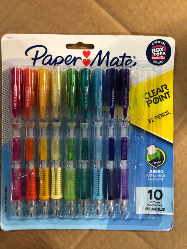 Photo 2 of Paper Mate Clearpoint Mechanical Pencils 0.7mm 9 CTN