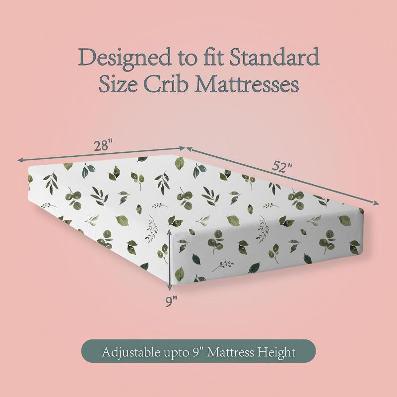 Photo 1 of Crib Bed Mattress & Toddler Bed Sheet by Max&So