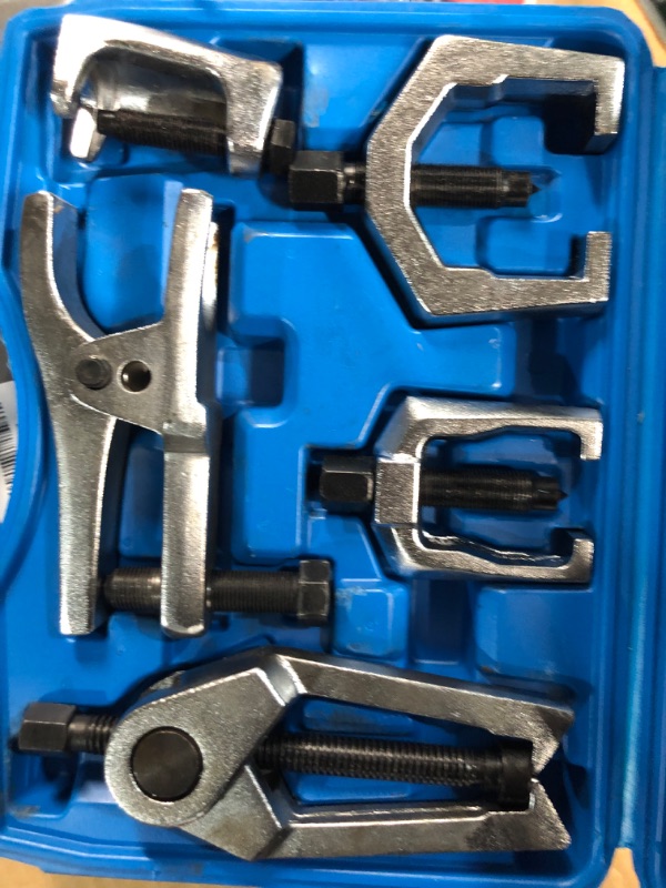 Photo 2 of 8MILELAKE 6pc Front End Service Tool Kit Ball Joint Separator Pitman Arm Tie Rod Puller